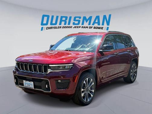 Velvet Red Pearlcoat 2023 Jeep Grand Cherokee Overland