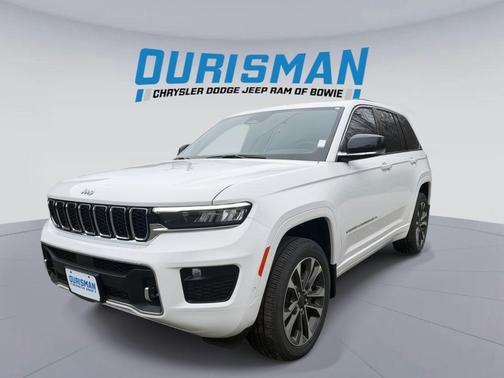 Bright White Clearcoat 2025 Jeep Grand Cherokee Overland