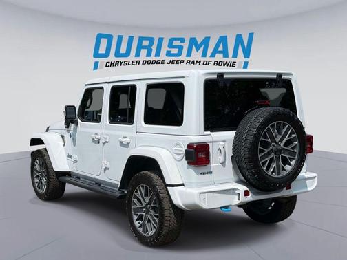 Bright White Clearcoat 2024 Jeep Wrangler 4xe High Altitude