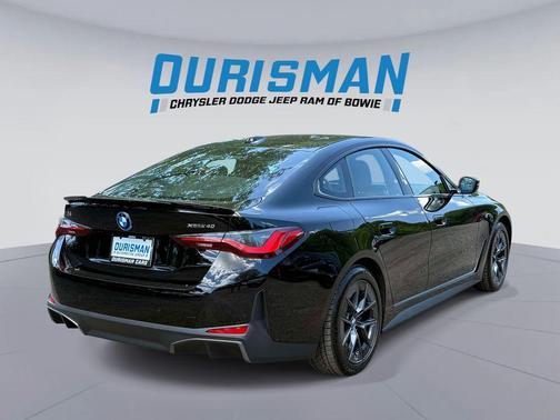 Jet Black 2025 BMW i4 Gran Coupe xDrive40