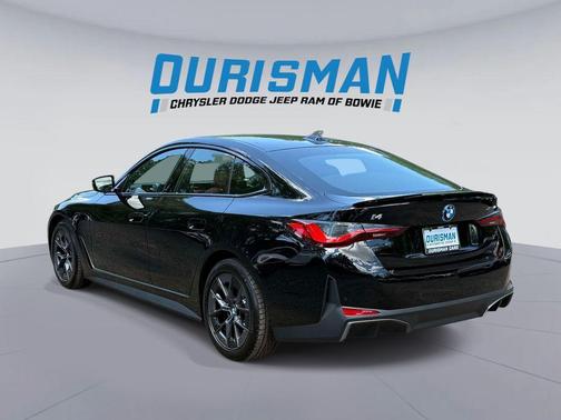 Jet Black 2025 BMW i4 Gran Coupe xDrive40