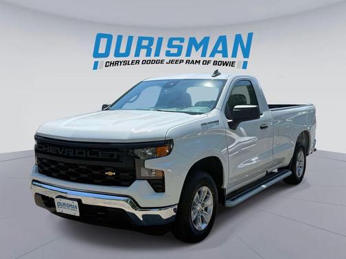 Summit White 2025 Chevrolet Silverado 1500 WT