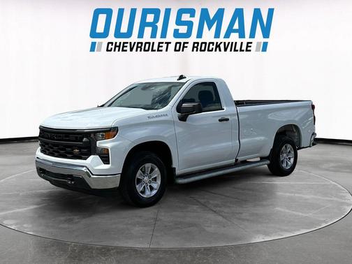 Summit White 2025 Chevrolet Silverado 1500 WT