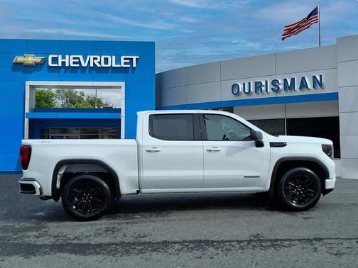 Summit White 2024 GMC Sierra 1500 Elevation
