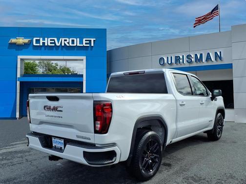 Summit White 2024 GMC Sierra 1500 Elevation