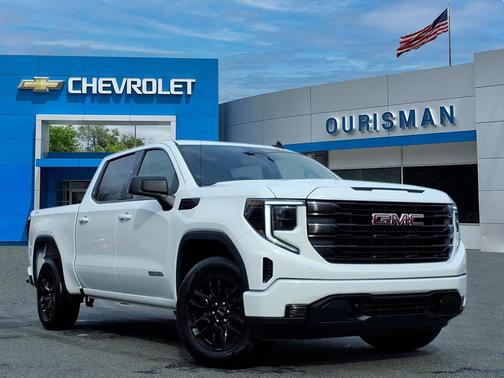 Summit White 2024 GMC Sierra 1500 Elevation