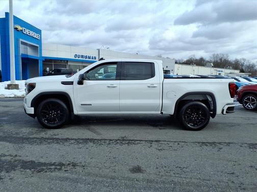 Summit White 2024 GMC Sierra 1500 Elevation