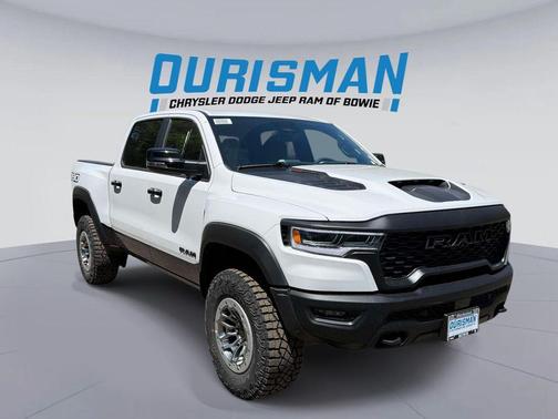 Bright White Clearcoat 2026 RAM 1500 RHO Crew Cab 4x4 5'7' Box