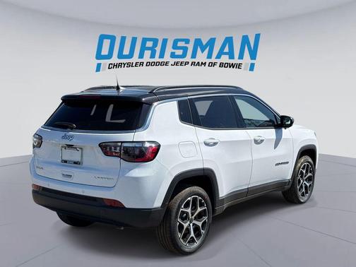 Bright White Clearcoat 2026 Jeep Compass Limited