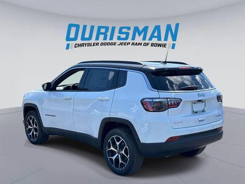 Bright White Clearcoat 2026 Jeep Compass Limited