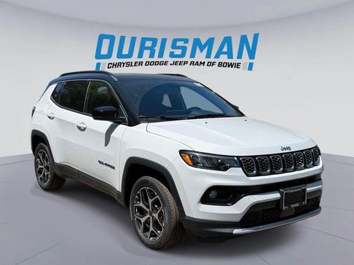 Bright White Clearcoat 2026 Jeep Compass Limited