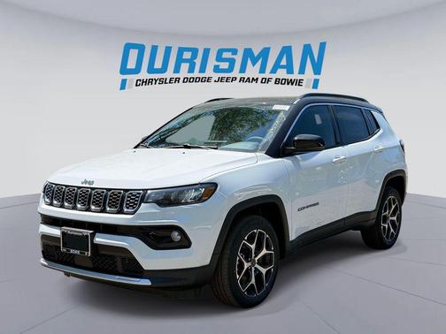Bright White Clearcoat 2026 Jeep Compass Limited