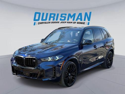 Blue 2025 BMW X5 M60i