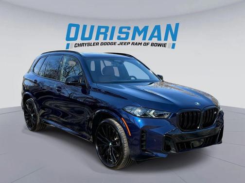 Blue 2025 BMW X5 M60i