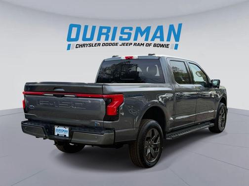 Carbonized Gray Metallic 2022 Ford F-150 Lightning LARIAT