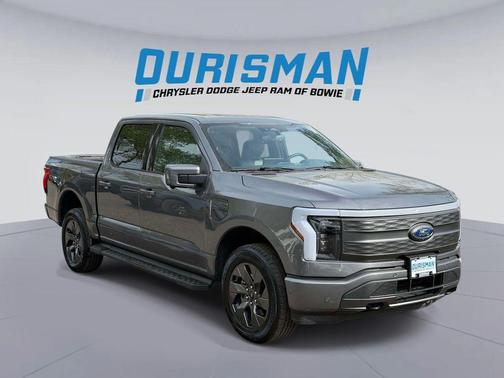 Carbonized Gray Metallic 2022 Ford F-150 Lightning LARIAT