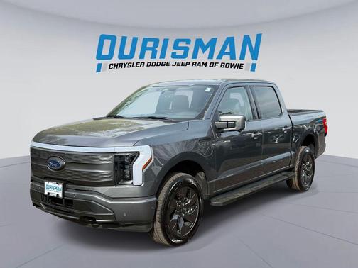 Carbonized Gray Metallic 2022 Ford F-150 Lightning LARIAT
