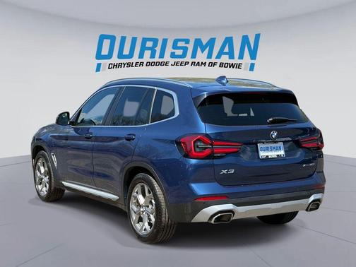 Phytonic Blue Metallic 2022 BMW X3 xDrive30i