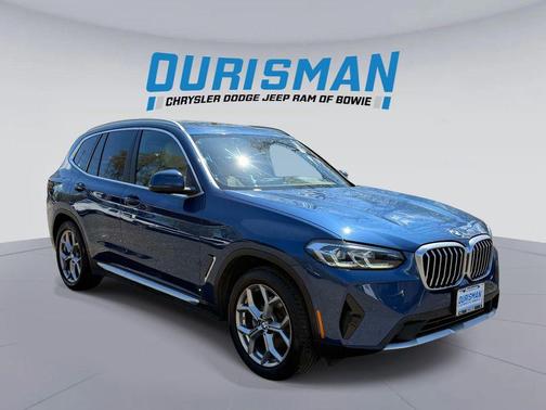 Phytonic Blue Metallic 2022 BMW X3 xDrive30i