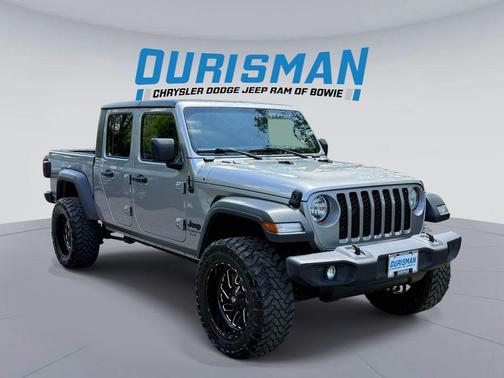 Billet Silver Metallic Clearcoat 2020 Jeep Gladiator Sport S