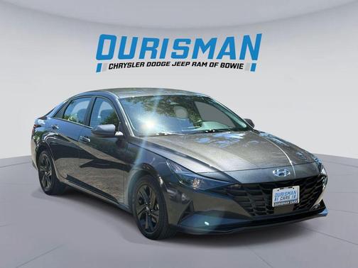 Gray 2021 Hyundai ELANTRA SEL