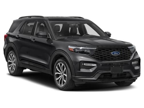 Rapid Red Metallic Tinted Clearcoat 2022 Ford Explorer ST-Line