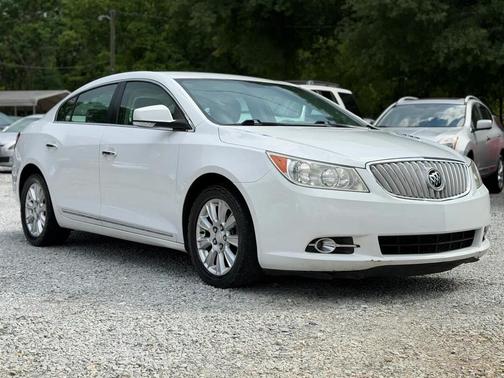 White 2012 Buick LaCrosse Leather