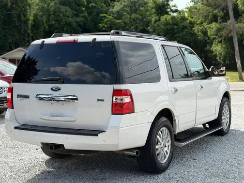 White Platinum Metallic Tri-Coat 2012 Ford Expedition Limited