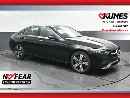 Black 2026 Mercedes-Benz C-Class C 300 4MATIC