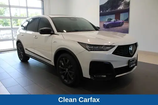 White 2025 Acura MDX A-Spec