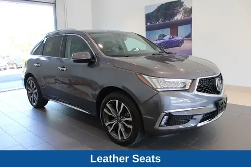 Gray 2020 Acura MDX Advance