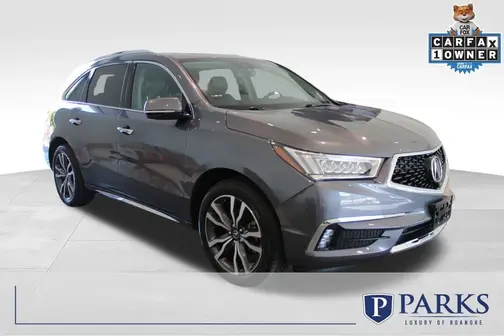 Gray 2020 Acura MDX Advance