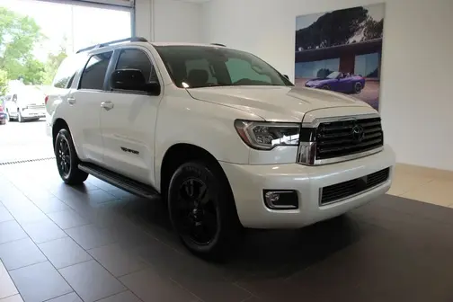 Beige 2022 Toyota Sequoia TRD Sport