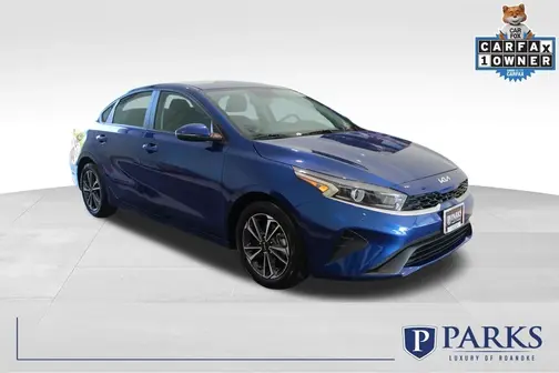 Blue 2024 Kia Forte LXS