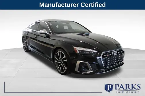 Black 2024 Audi S5 Premium Plus