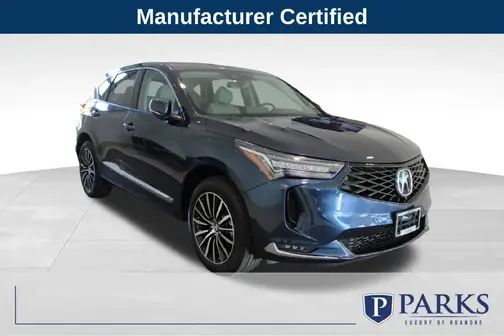 Blue 2026 Acura RDX Advance Package