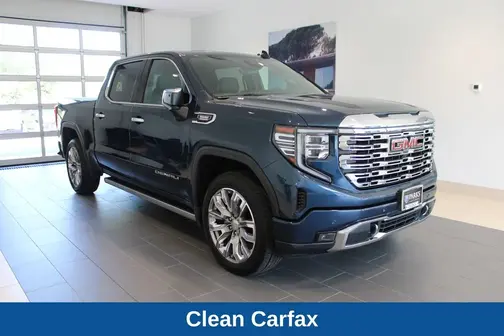 Blue 2022 GMC Sierra 1500 Denali