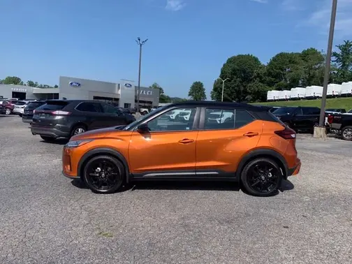 Orange 2022 Nissan Kicks SR