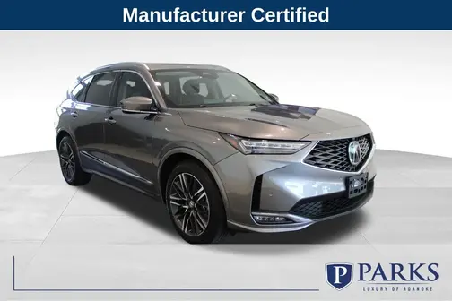 Gray 2026 Acura MDX Advance Package