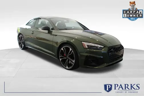 Black 2023 Audi S5 3.0T Premium Plus