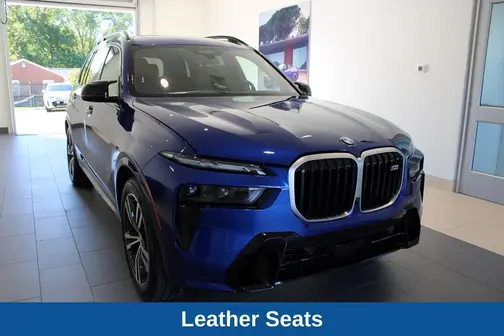 Blue 2025 BMW X7 M60i