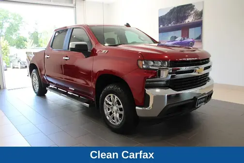 Red 2019 Chevrolet Silverado 1500 LT
