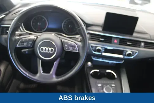 Black 2017 Audi A4 2.0T Premium