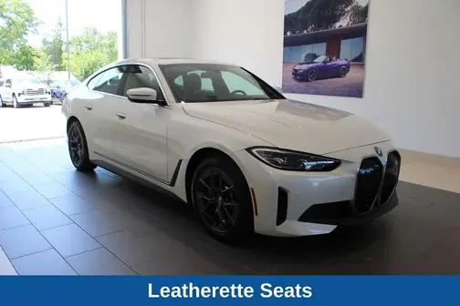 Mineral White Metallic 2023 BMW i4 Gran Coupe eDrive35