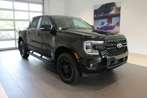 Black 2025 Ford Ranger Lariat