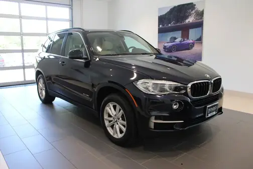 Blue 2015 BMW X5 xDrive35i