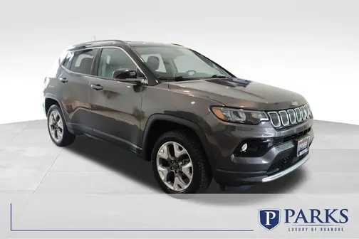 Gray 2022 Jeep Compass Limited