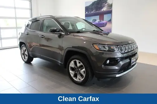 Gray 2022 Jeep Compass Limited