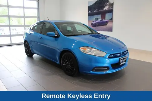 Blue 2016 Dodge Dart SE