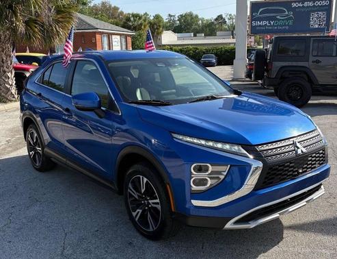 Lightning Blue Metallic 2023 Mitsubishi Eclipse Cross SE